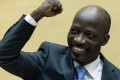 Charles Blé Goudé lors de sa comparution ce jeudi matin 27 mars à La Haye dvant le Tribunal pénal international.
AFP/Michael Kooren