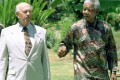 Pieter Willem Botha et Nelson Mandela en 1995