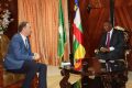 Centrafrique : Le président Touadera a reçu en audience Thomas Gassiyoud, président du groupe parlementaire de la République en Marche