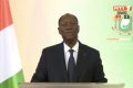 Capture d'écran du discours télévisé du président Ouattara, le 6 août 2018.